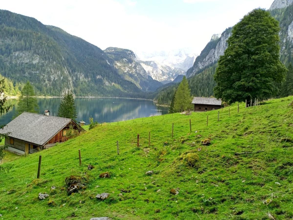 Apartmenthaus Hinterer Bad Goisern am Hallstättersee Exterior foto